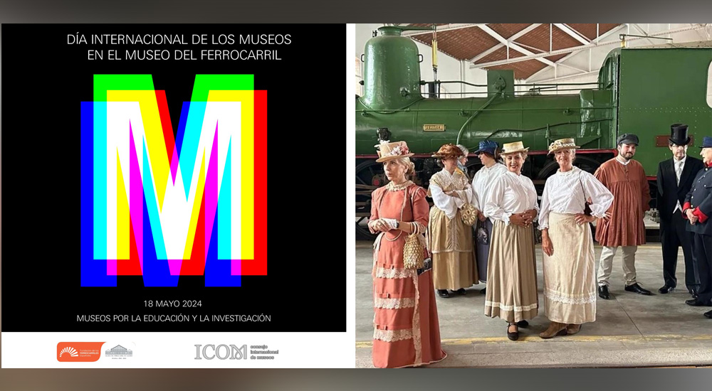Los museos del Ferrocarril celebran el D�a Internacional de los Museos